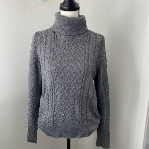 Knitted turtleneck sweater